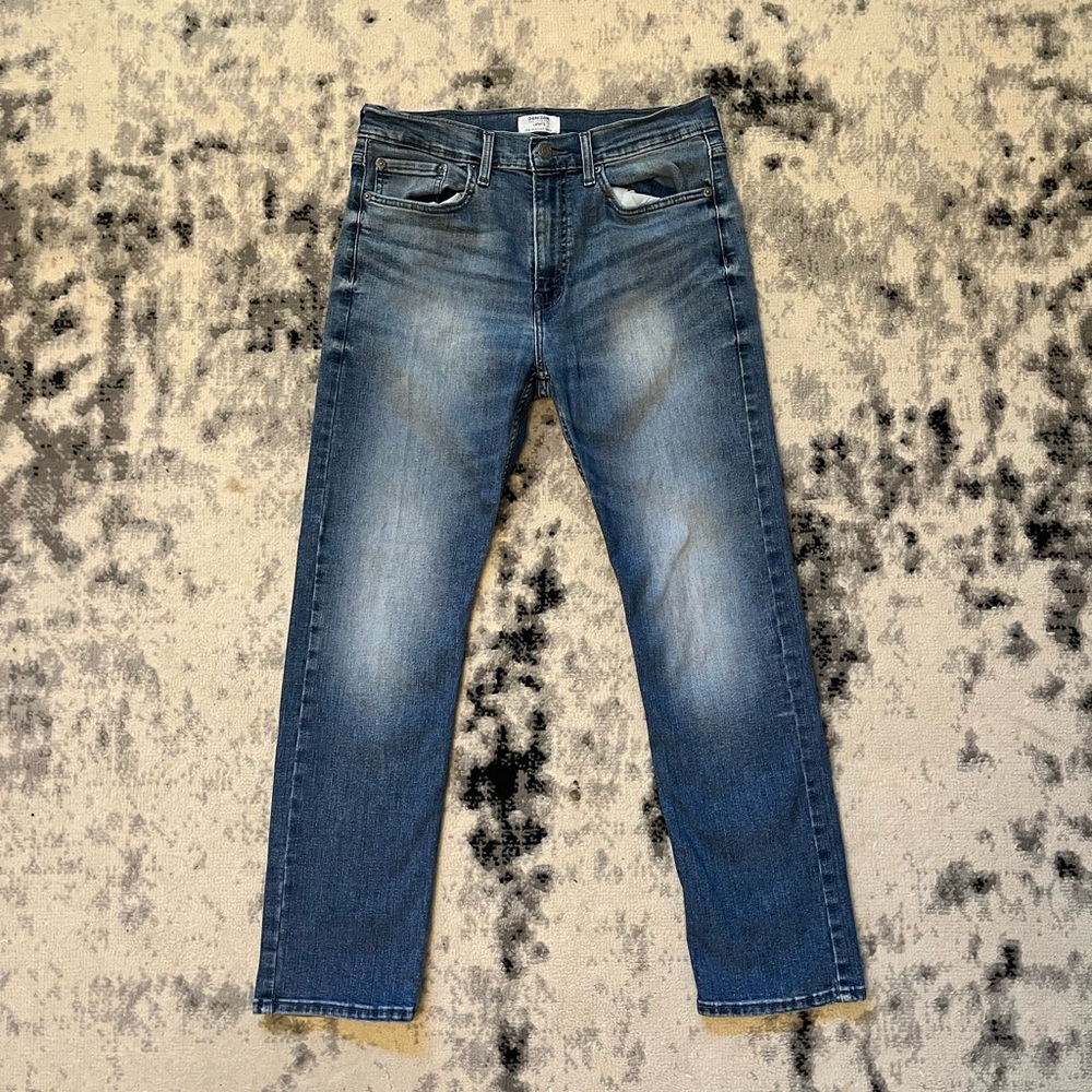 Denizen From Levi’s 208 Regular Taper Jeans 32x30 Light Wash Stretch